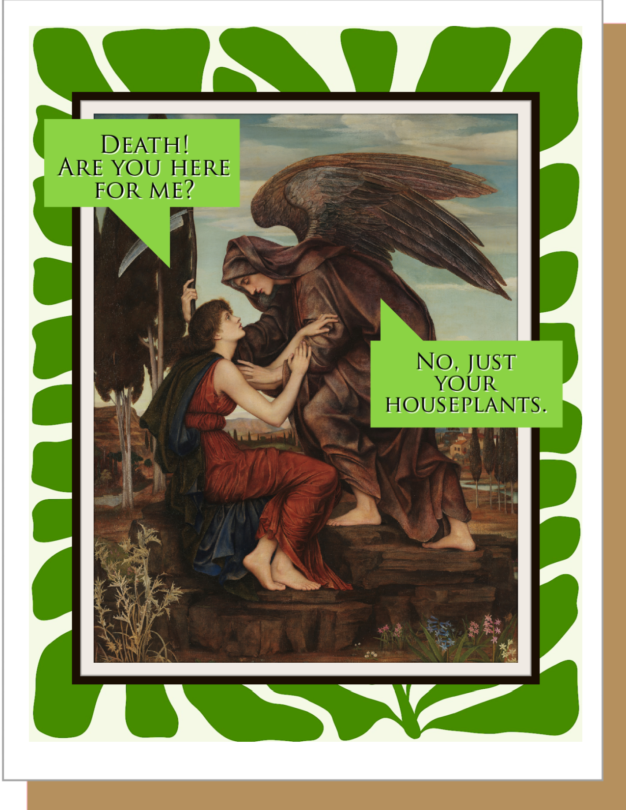 Houseplants - Everyday Card - Mellow Monkey