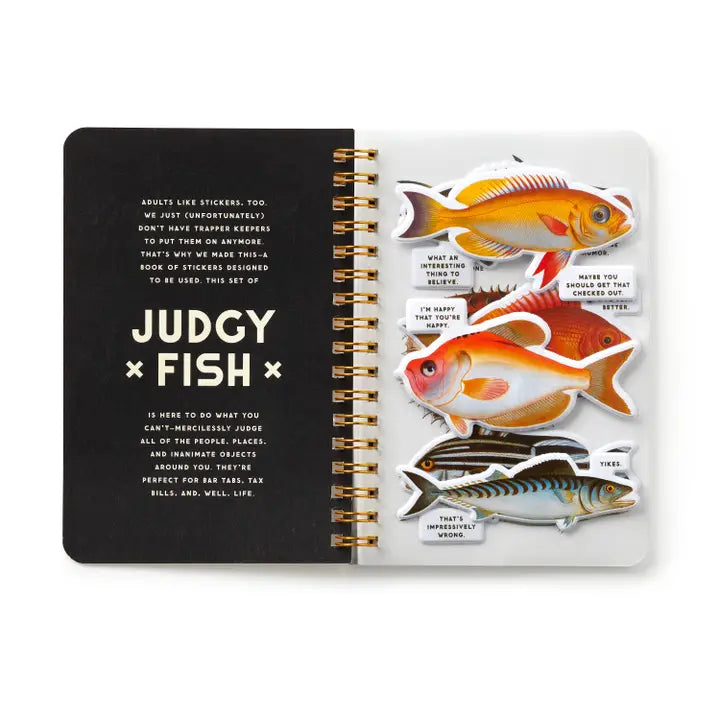 Judgy Fish Sticker Book - Mellow Monkey
