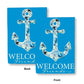 Anchor Design Double-Sided Garden Flag - Mellow Monkey