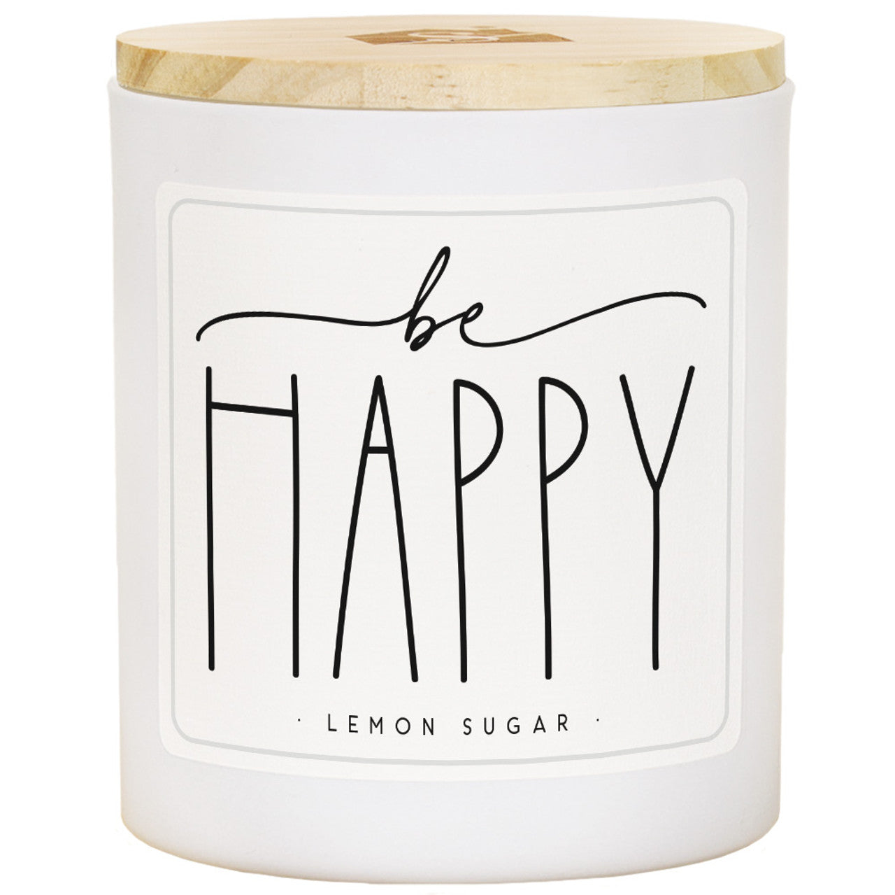 Be Happy - Lemon Sugar Candle - 11 oz. - Mellow Monkey