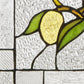 Birds in a Lemon Tree Stained Glass Window Panel - 14-in - Mellow Monkey