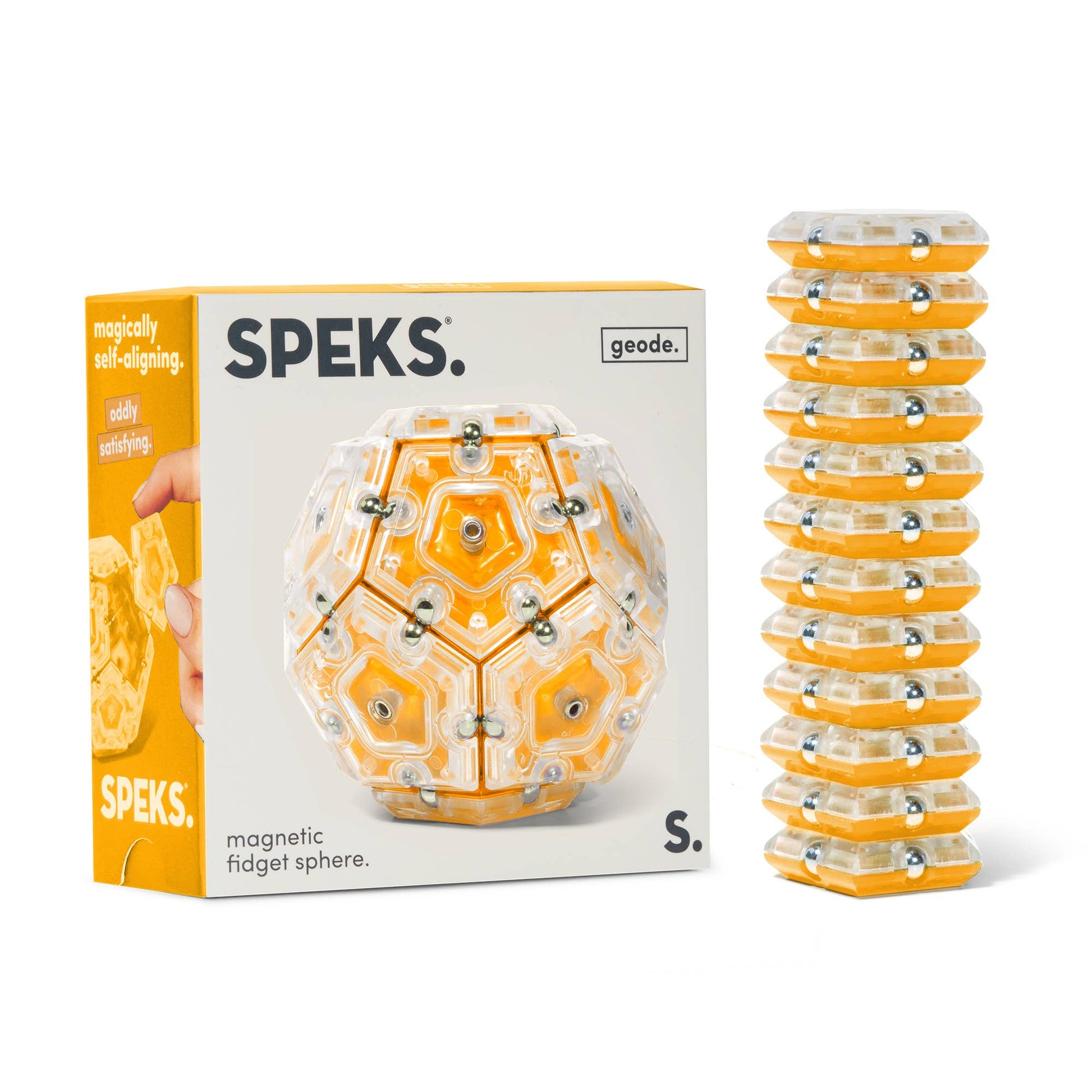 Speks Geode - Magnetic Fidget Toy - Mellow Monkey