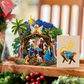 Freshcut Paper Mini Nativity Pop-Up Greeting Card - Mellow Monkey