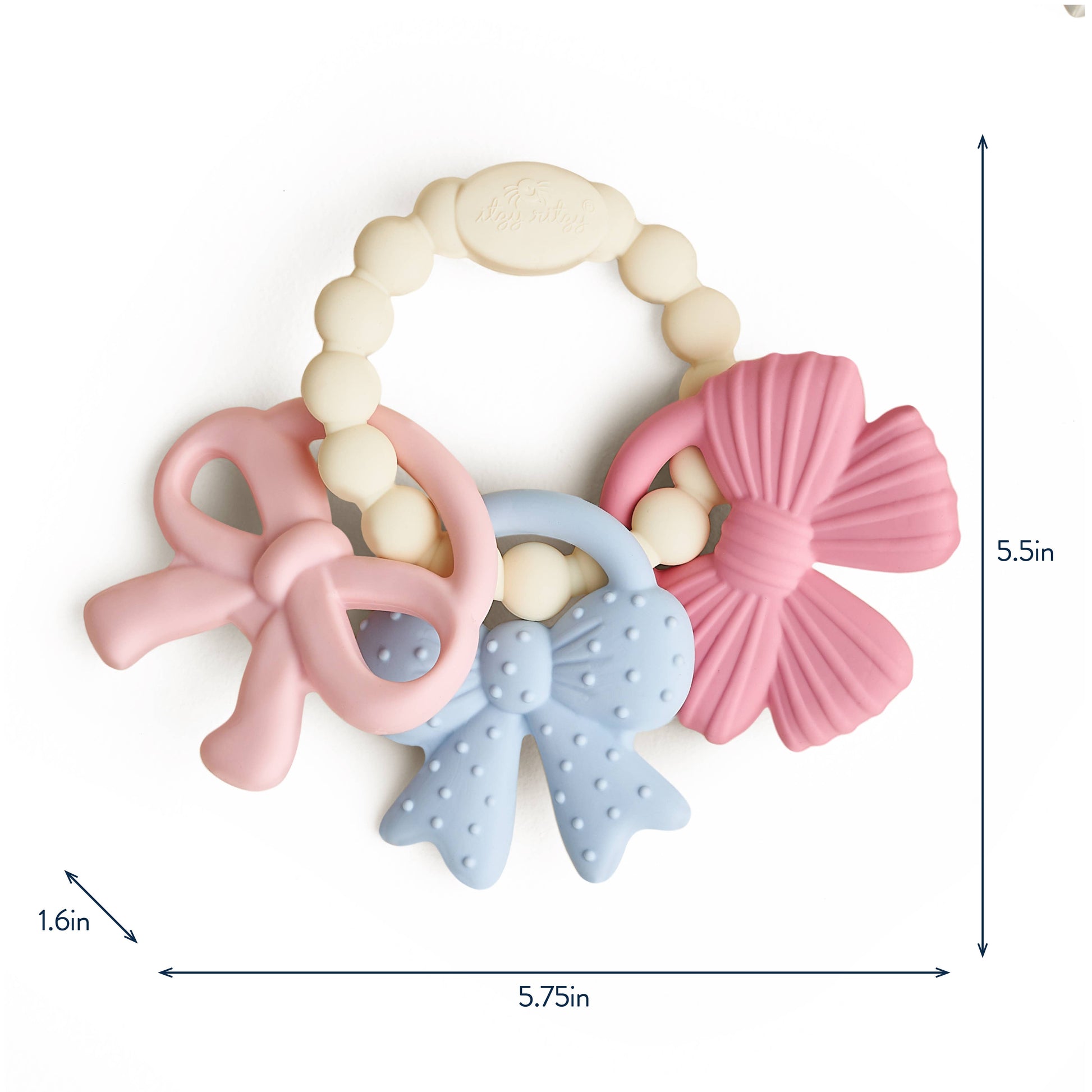 Itzy Trio™ - Teether - Mellow Monkey