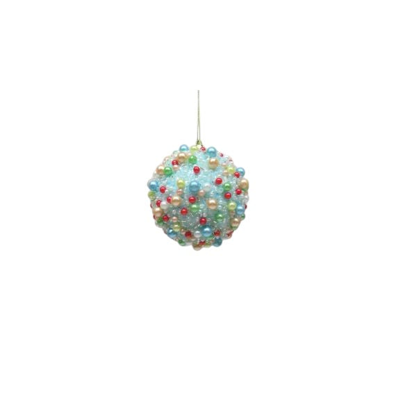 Candy Sprinkle Ball Ornament - December Diamonds Holiday Ornament - Mellow Monkey