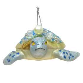 Sea Turtle - December Diamonds Holiday Ornament - Mellow Monkey