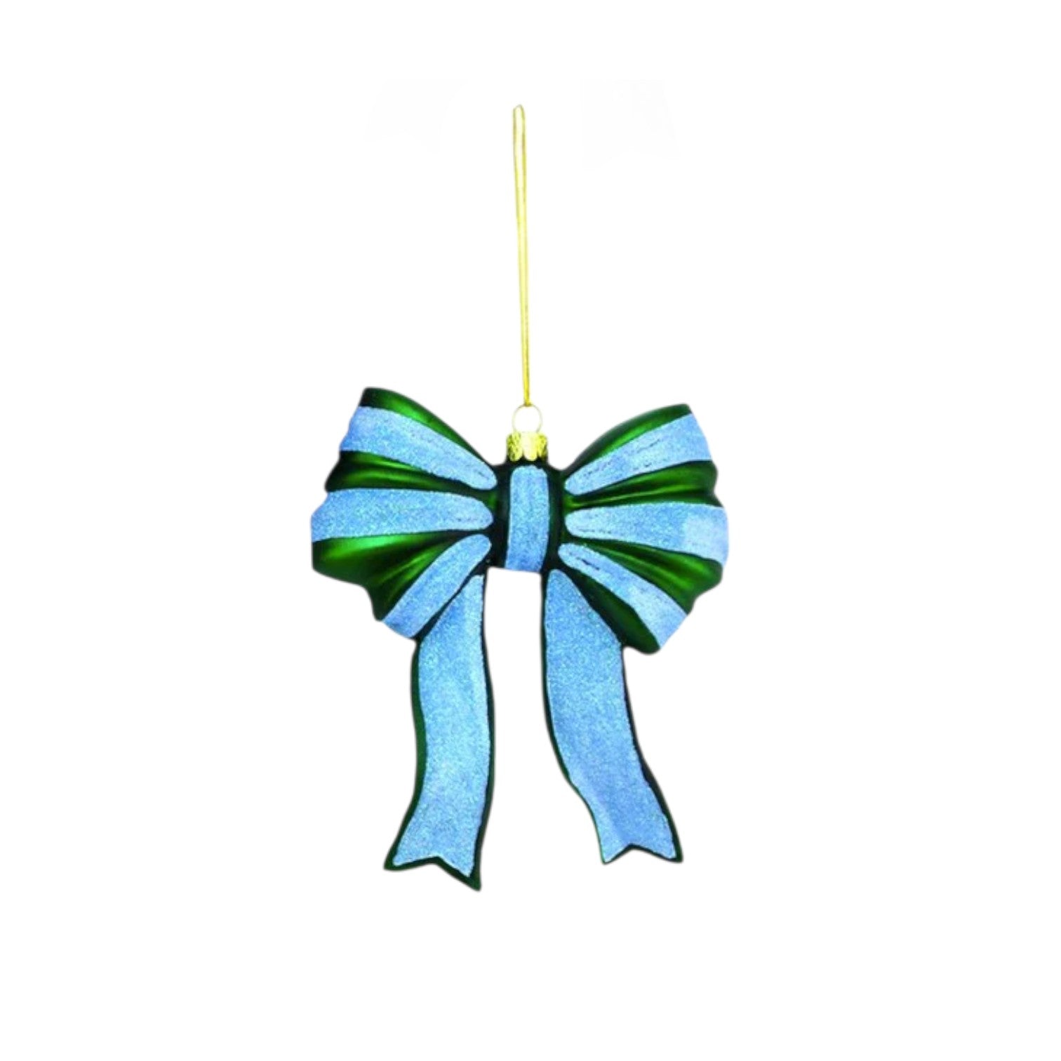 Glittered Bow Ornament - Thumbnail 3