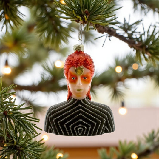Moonage Daydreamer - Cody Foster Ornament - 4-3/4-in - Mellow Monkey