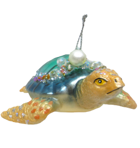 Sea Turtle - December Diamonds Holiday Ornament - Mellow Monkey