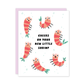 Baby Shrimp - Baby Card - Mellow Monkey