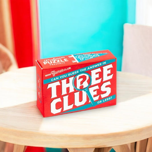 Three Clues or Less - Mini Games Club