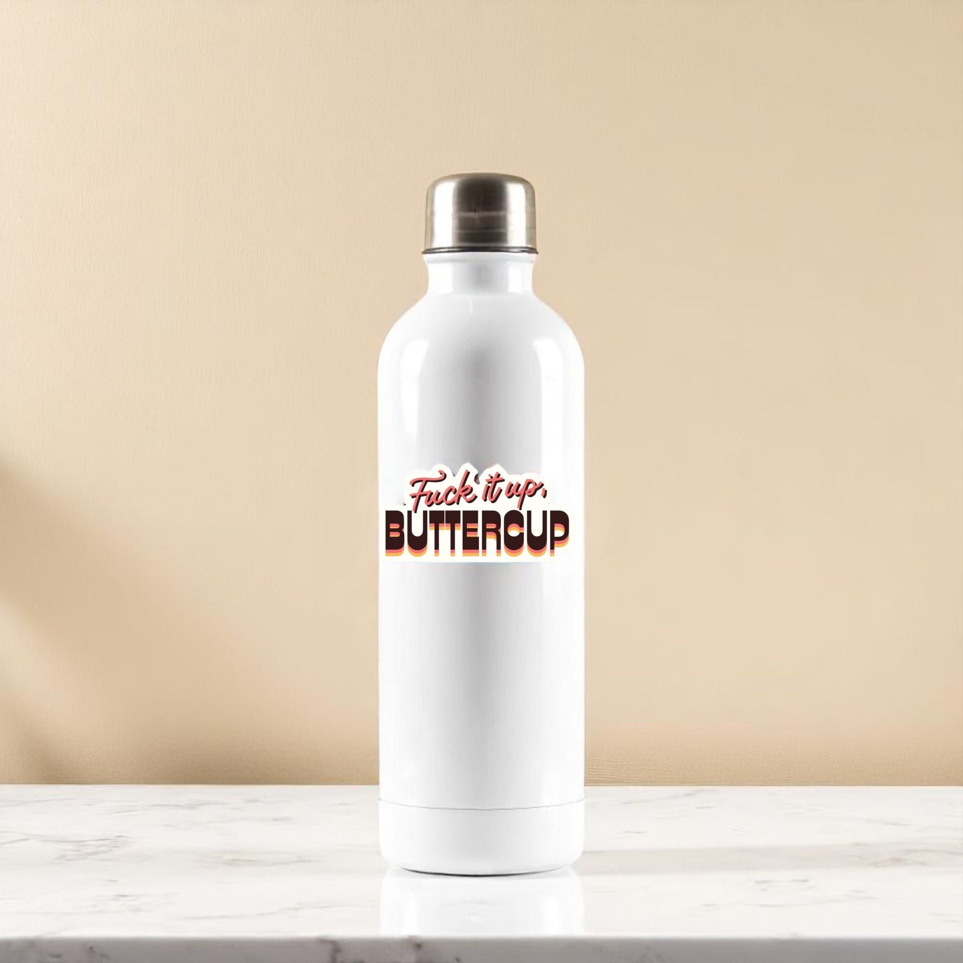 Fuck It Up, Buttercup Vinyl Decal Sticker - Mellow Monkey