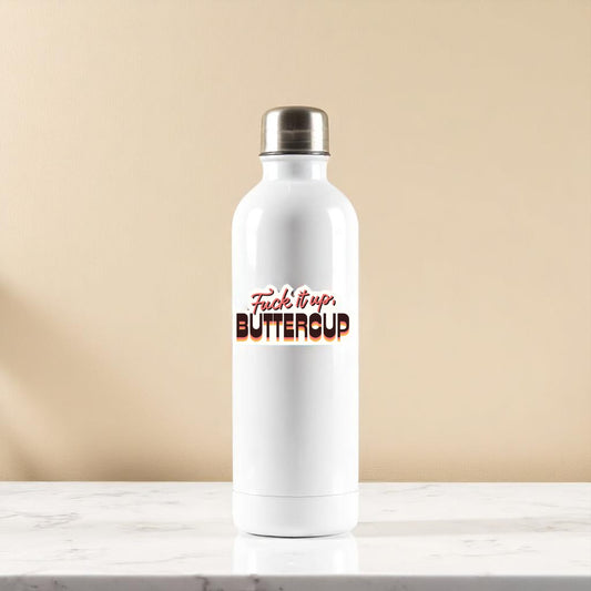 Fuck It Up, Buttercup Vinyl Decal Sticker - Mellow Monkey
