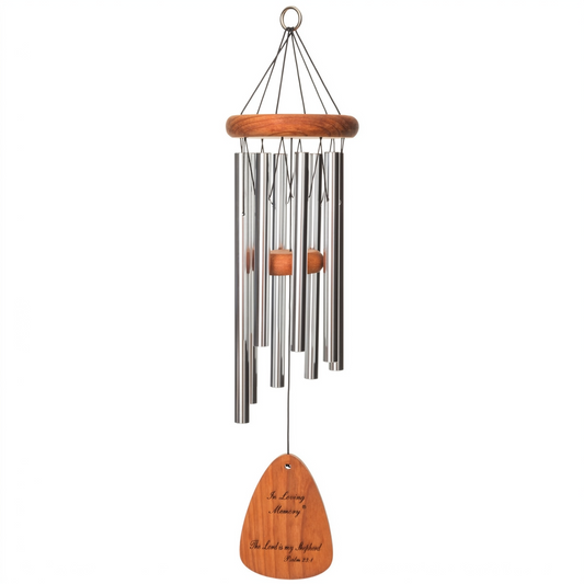 Wind River Silver In Loving Memory Windchime - Mellow Monkey