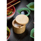 Salt Box with Spoon - Bamboo