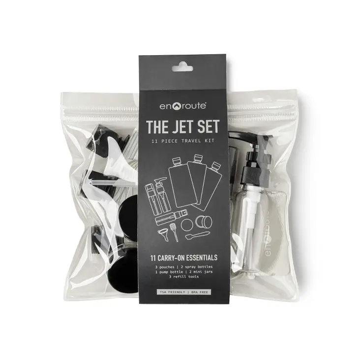 En Route The Jet Set Travel Kit - Mellow Monkey