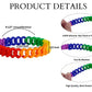 Rainbow Chain Link Silicone Bracelet