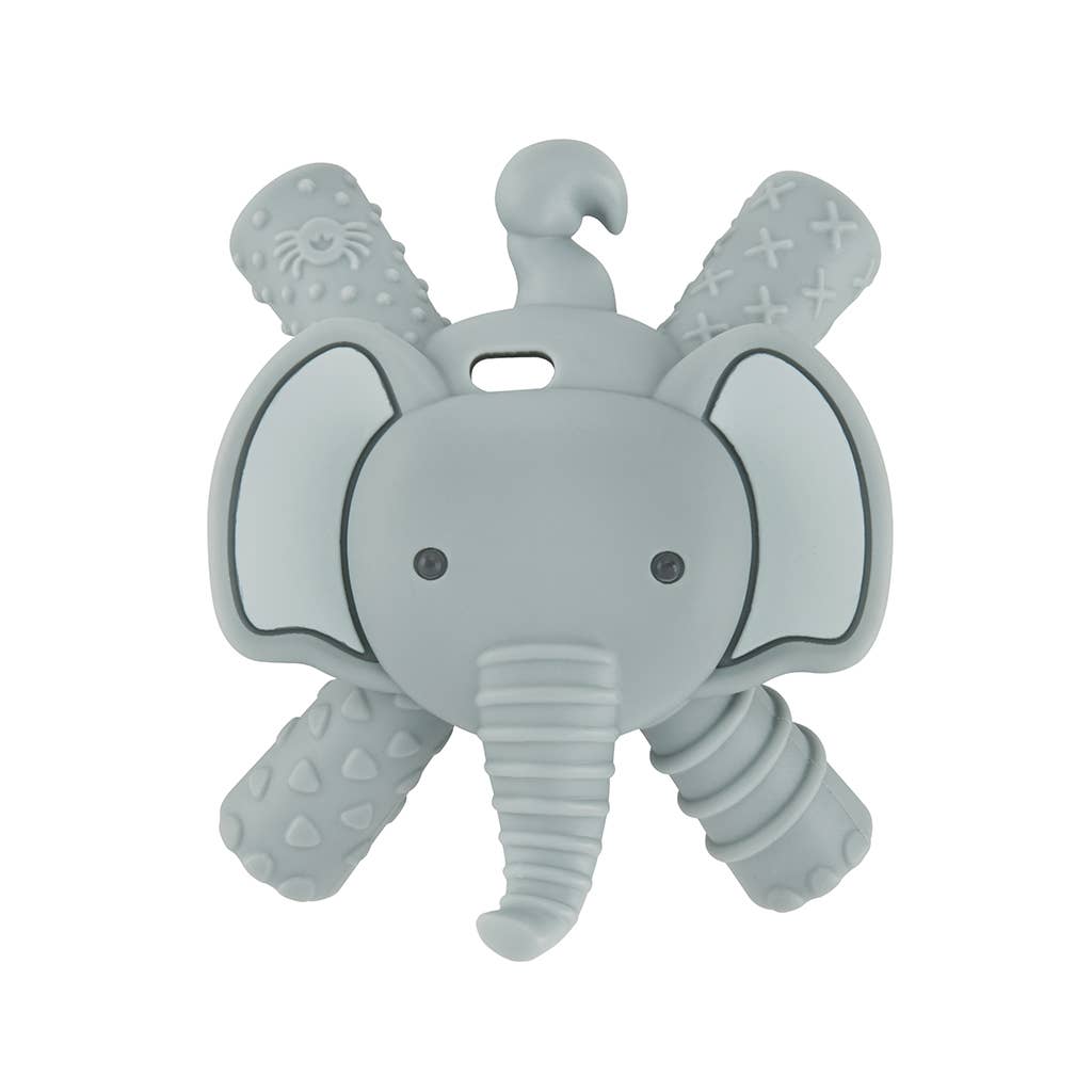 Ritzy Teether™ Baby Molar Teether: Elephant - Mellow Monkey