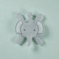 Ritzy Teether™ Baby Molar Teether: Elephant - Mellow Monkey