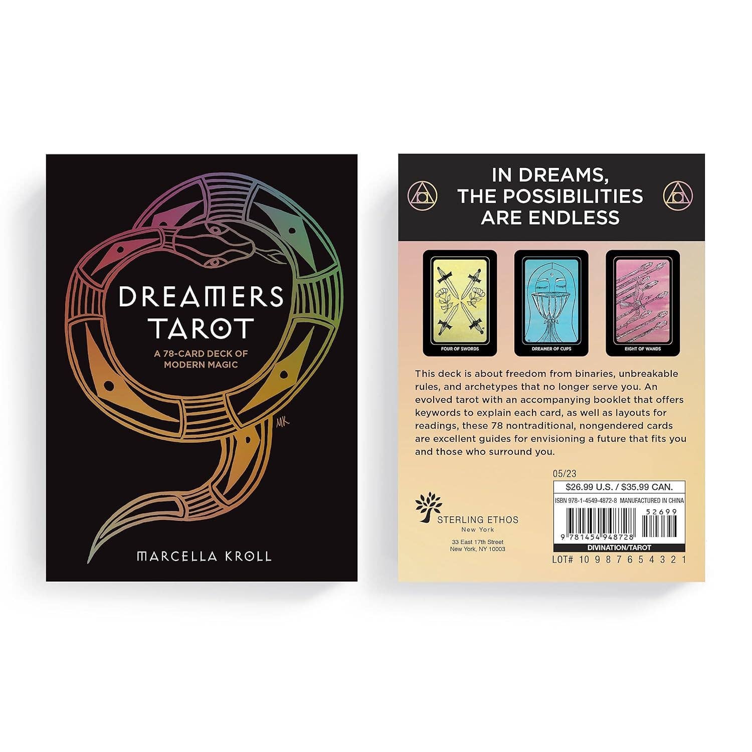 Dreamers Tarot Deck by Marcella Kroll - Mellow Monkey