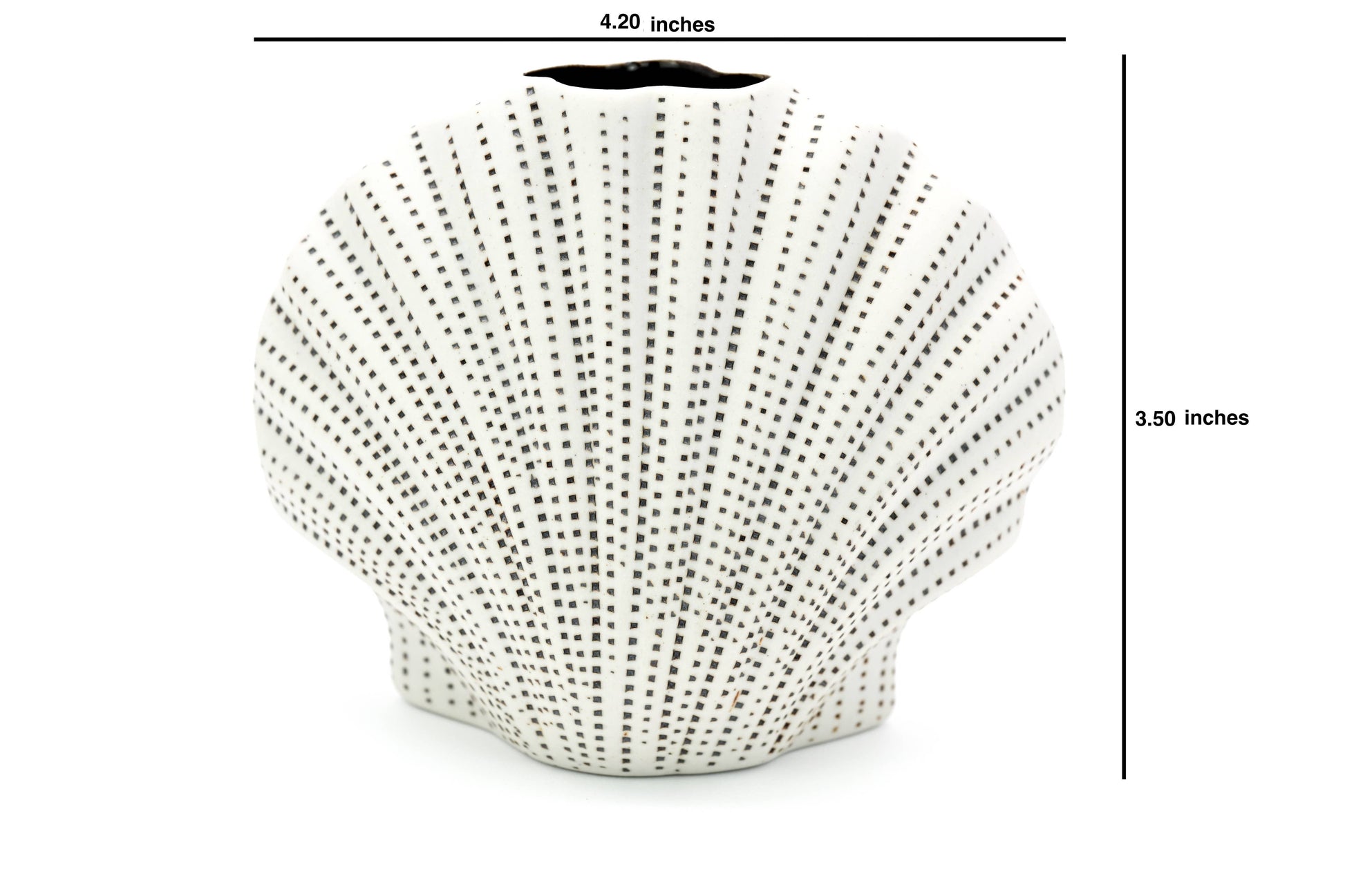 Shell Vase Mini S-Handcrafted Porcelain Bud Vase - Mellow Monkey