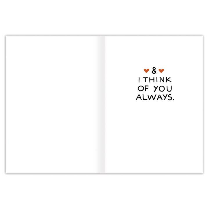 I Hold You In My Heart - Thinking of You Greeting Card - Mellow Monkey