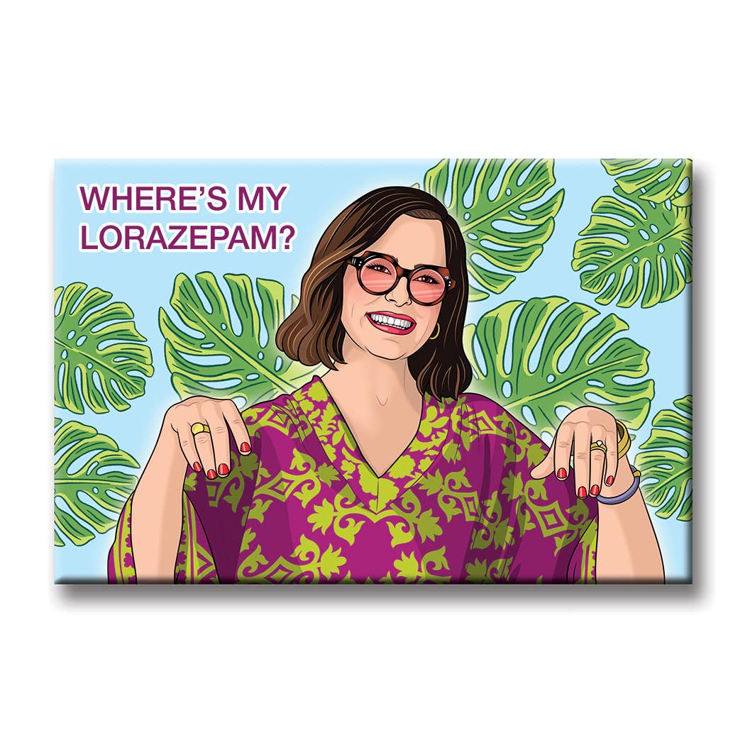 Where's My Lorazepam? Magnet - Mellow Monkey