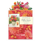Mini Dahlia Sunrise - FreshCut Paper Pop-Up Card - Mellow Monkey