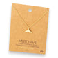 Mermaid Tail Necklace - 18K Gold Dipped - 16-in - Mellow Monkey