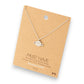Pave Planet Pendant Necklace - 16-in - Rhodium Plated - Mellow Monkey
