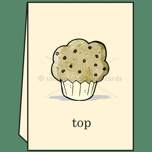 Muffin Top - Greeting Card