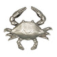 Crab Door Knocker - Nickel Silver - Mellow Monkey