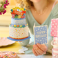 Freshcut Paper Mini Confetti Birthday Cake Pop-Up Greeting Card - Mellow Monkey