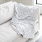 Auden Recycled Cotton - Decorative Throw Blanket - 50-in x 60-in