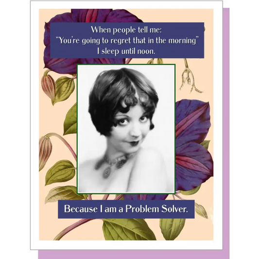 Problem Solver - Greeting Card - Mellow Monkey