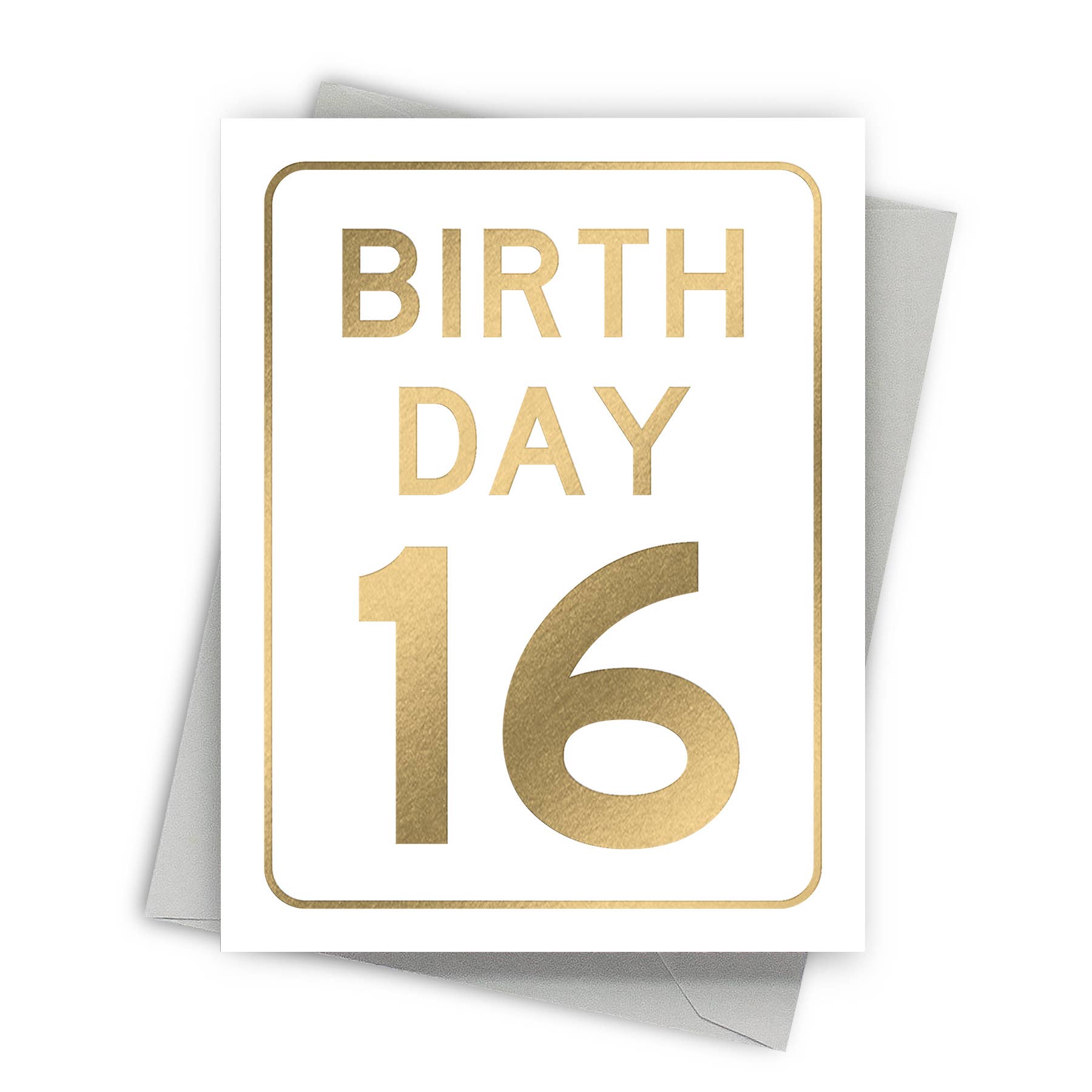 Sweet Sixteen – Age and Milestone Birthday Card - Mellow Monkey
