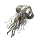 Capiz Shell Jellyfish Night Light - Mellow Monkey