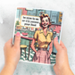 Funny Retro Swedish Dishcloth for Cooking - Poison Your Food - Mellow Monkey