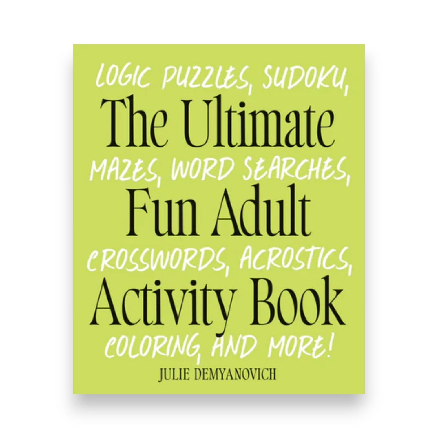 Ultimate Adult Activity Book - Softcover - Mellow Monkey