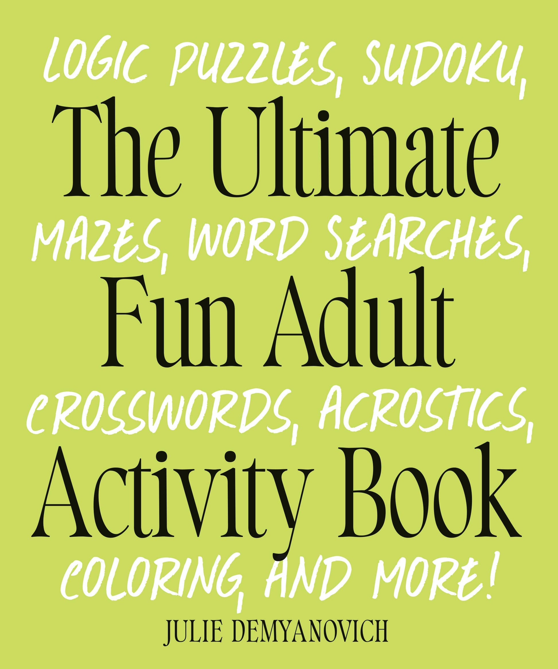 Ultimate Adult Activity Book - Softcover - Mellow Monkey