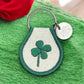 Lucky Clover Patch Keychain