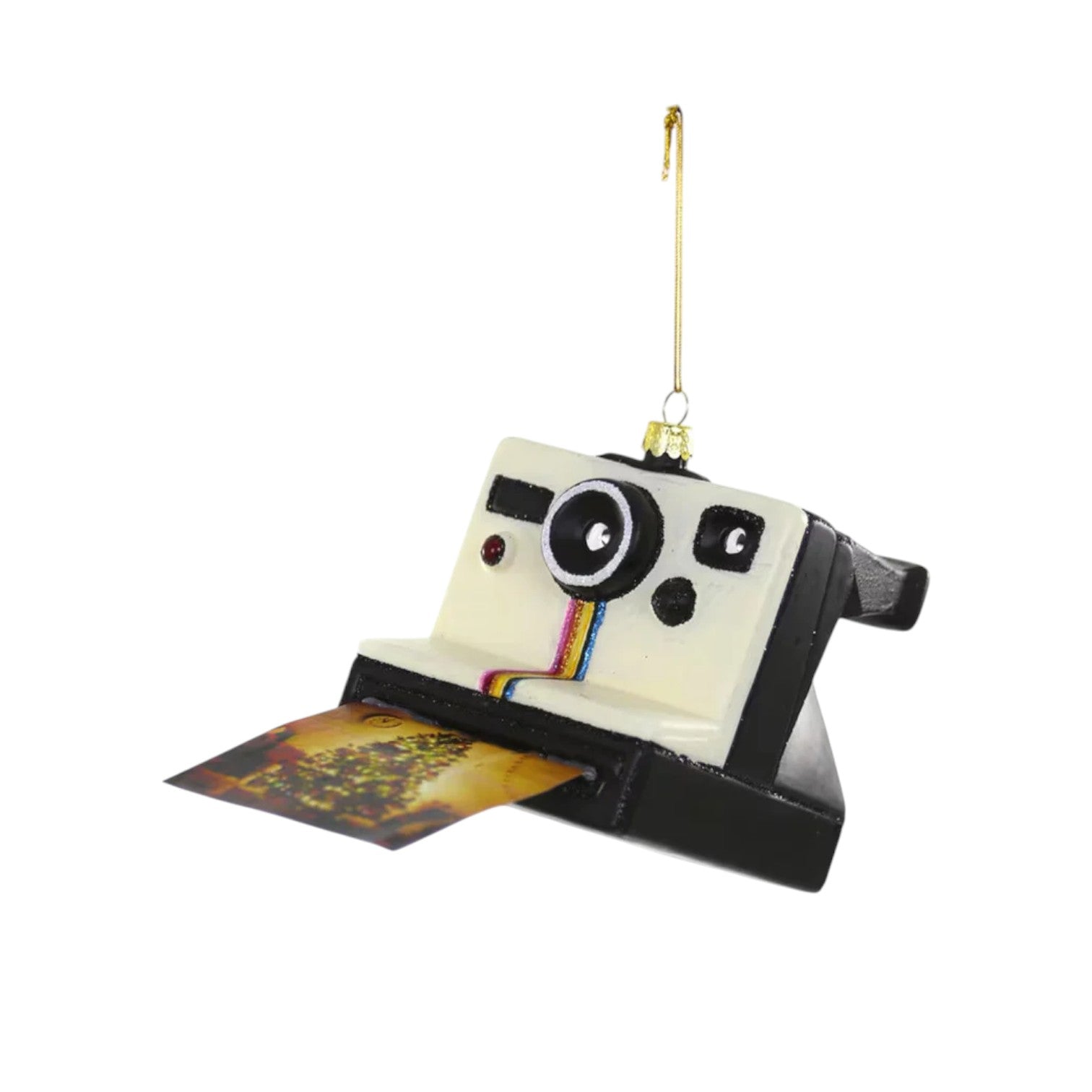 Instant Photo Camera - Cody Foster Ornament - 3-1/4-in - Mellow Monkey