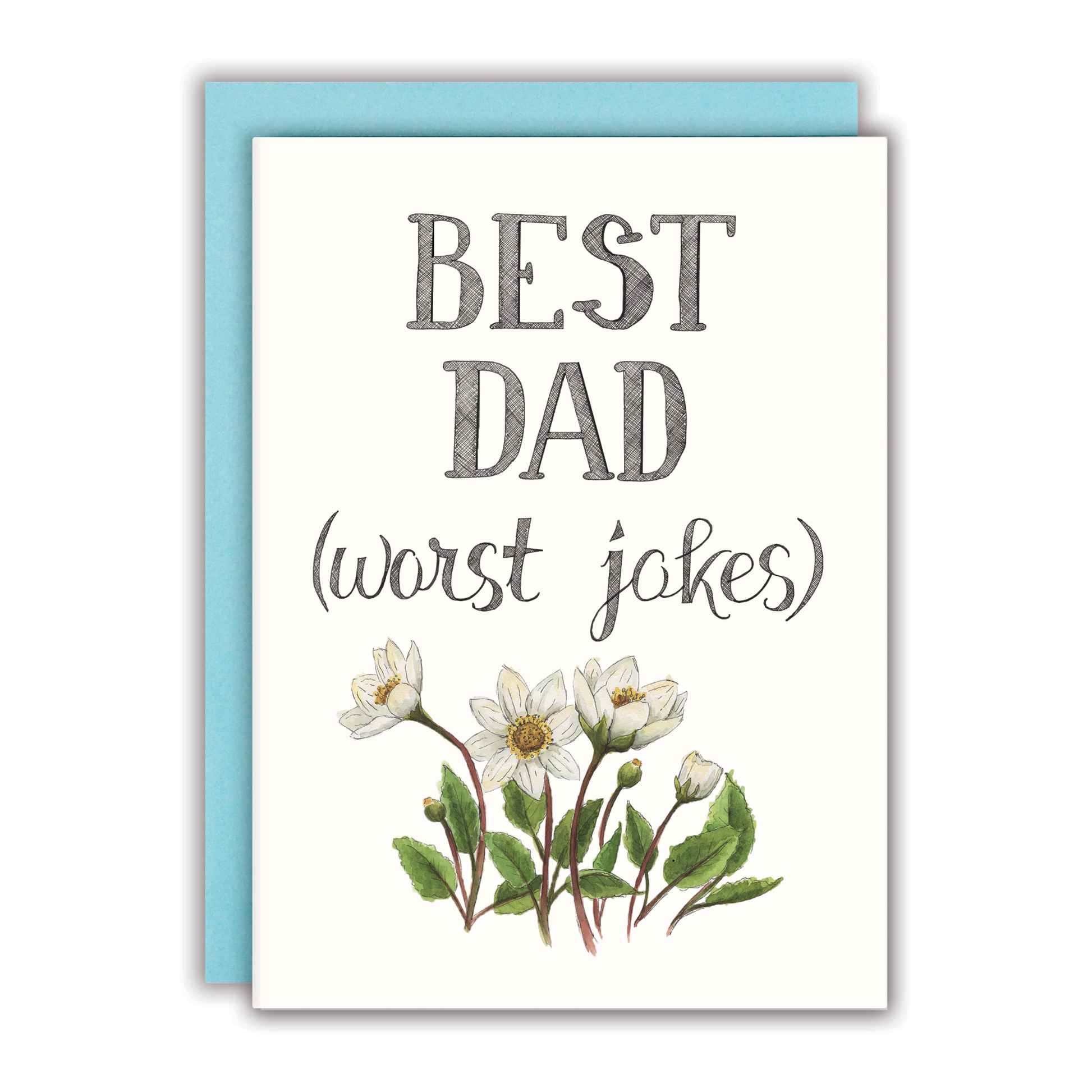 Best Dad Worst Jokes Card - Mellow Monkey