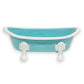Teal Iron Bathtub Soap Dish - 5-3/4-in