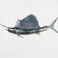 Swordfish Metal Wall Art - 32-in
