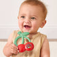 Cherries Bitzy Shake™ - Silicone Teether with Rattle - Mellow Monkey