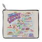 Jersey Shore Zip Pouch - Mellow Monkey