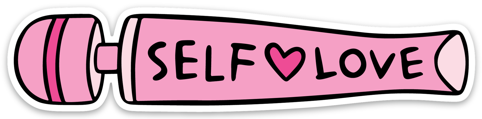 Self-Love Die Cut Sticker - Mellow Monkey