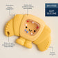 Sweetie Shake Plus™ - Croissant Teething + Rattle Toy - Mellow Monkey