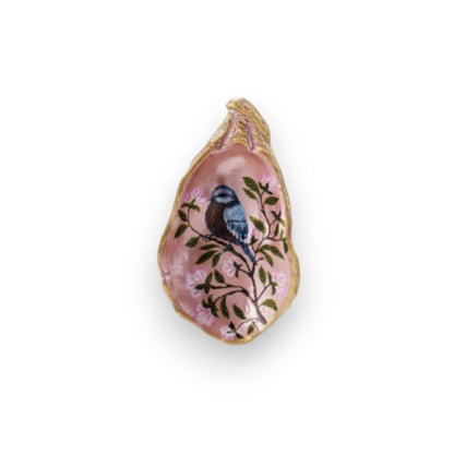 Resin Shell Shaped Magnet With Flora/Fauna Image - 4-in - Mellow Monkey